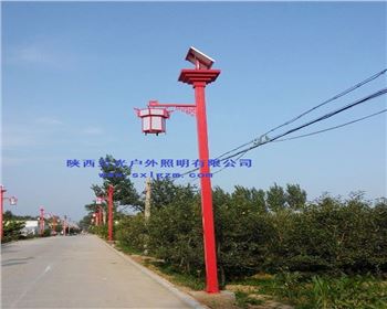 青海太陽能景觀路燈-青海省渭南市大荔縣太陽能景觀路燈項目