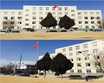 青海學校太陽能路燈-青海省平涼市學校路燈工程