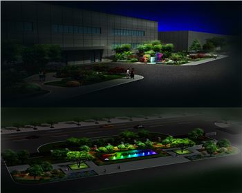 青海彩虹廠項(xiàng)目-夜景亮化設(shè)計(jì)