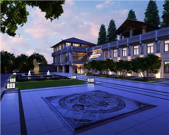 青海別墅亮化-小區樓體亮化