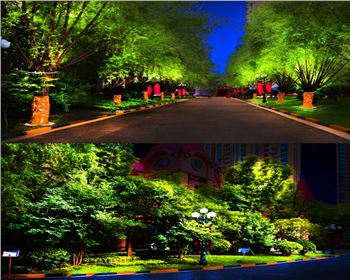 青海小區(qū)廣場(chǎng)節(jié)日亮化