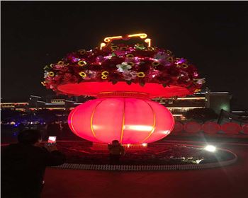 青海西安蓮湖區(qū)2019年元旦、春節(jié)亮化工程案例