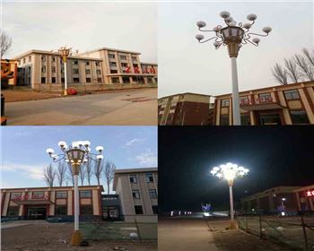 青海慶陽長慶橋中華燈