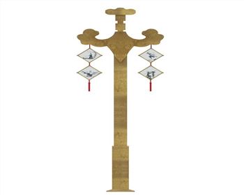 青海武俠小鎮景觀燈